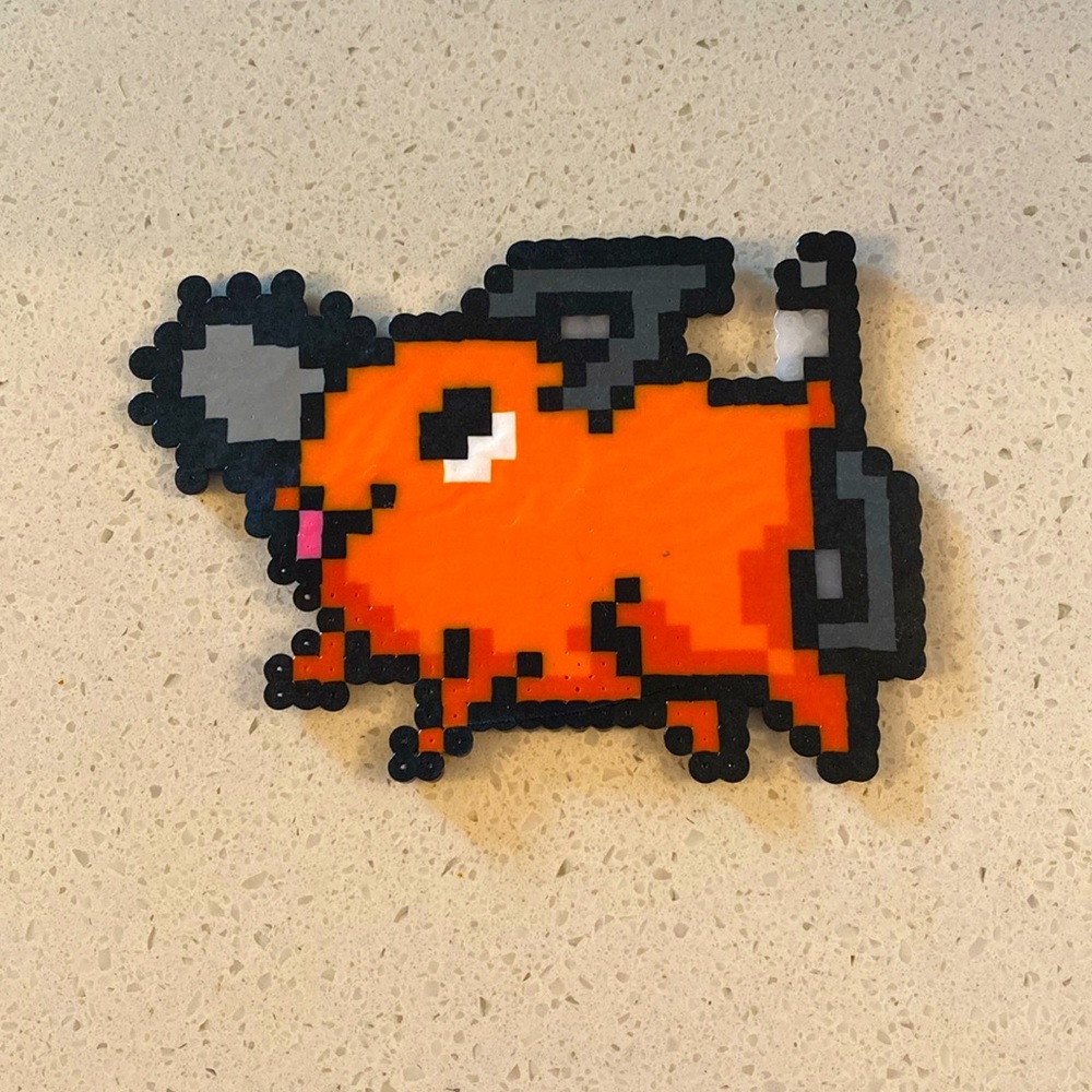 Chainsaw Man Pochita Perler Magnet Anime Decor